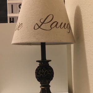 Live laugh love lamp